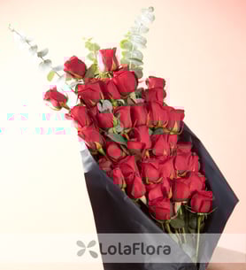 Bouquet de 40 rosas
