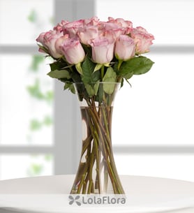 19 Rosas lilas - Felicidad sedosa