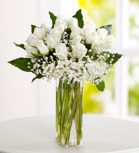17 Rosas blancas - Suave gracia