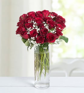 24 Rosas rojas - Amor eterno