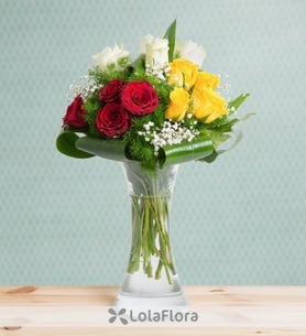 12 Rosas - Danza de colores