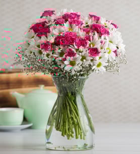 Toque de Rosa - Rosas y margaritas
