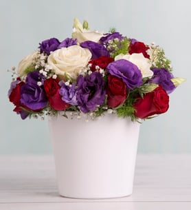 Roses and Lisianthus - Simply Cute