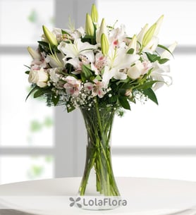 Alstroemeria, Roses and Lilies - Alstroemeria Touch