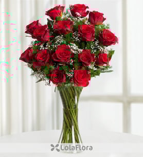 15 Rosas rojas - Para que el amor crezca