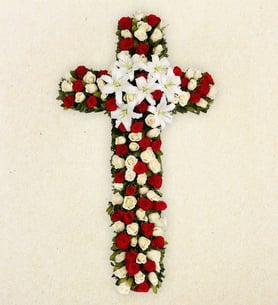 Affection Floral Cross