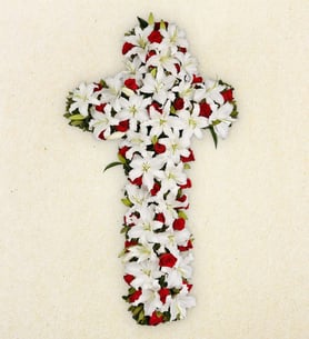 Memorias cruz floral