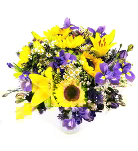 Mallorca - Sunflowers, Lilies and Iris