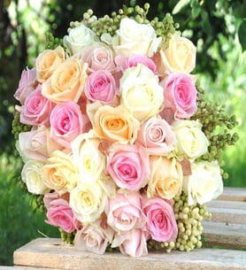 Venice - Pastel Color Roses