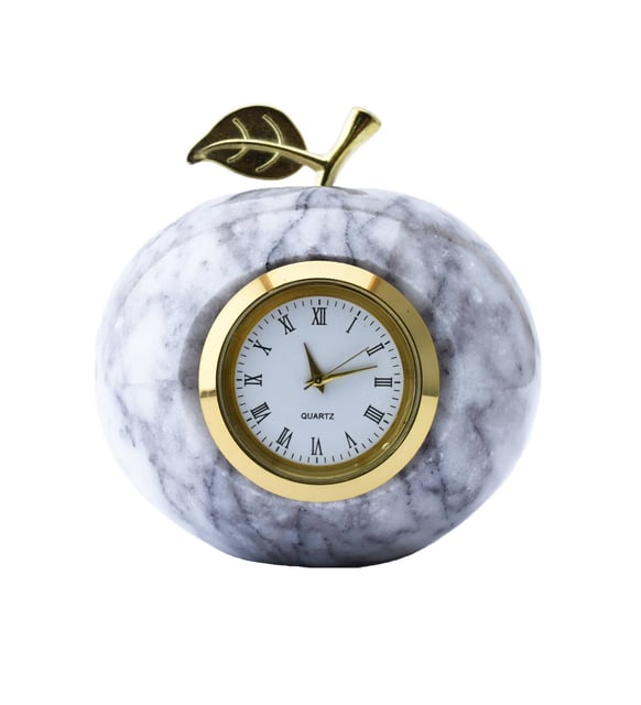 Marble Desk & Table Clock, Marble Table Clock, Marble Desktop Clock