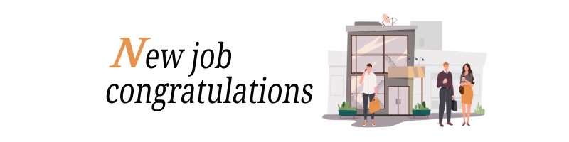 new job congratulation messages